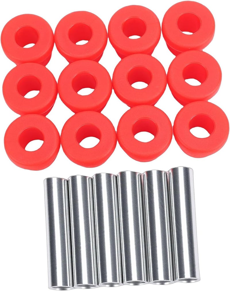Haofy Cart Rear Leaf Spring Bushing Kit for EZGO TXT Medalist DS Metal Sleeve Set 70289 G02 Replacement for Cart Maintenance Off Road Utility Vehicle Use - Image 1