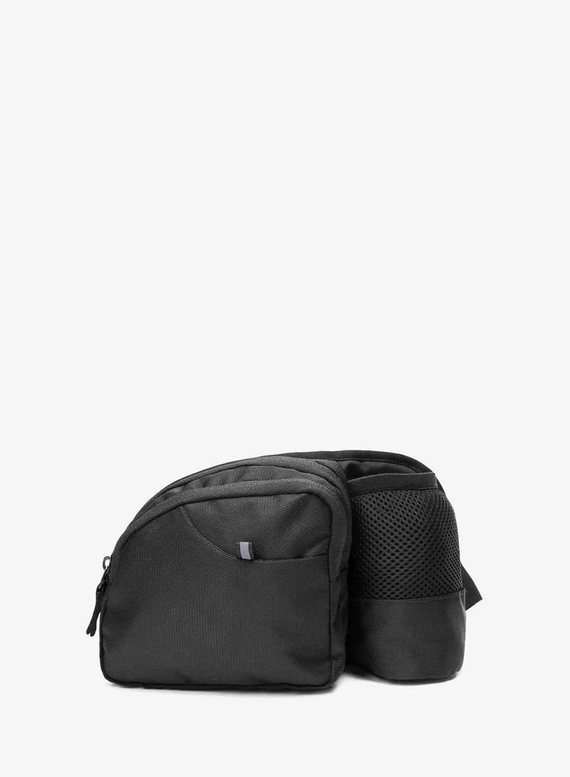 بيواكوف Unisex Black Outdoor Adventure Multi-Utility Waist Pouch