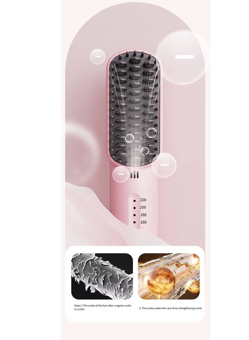 general 2-in-1 Ionic Hair Straightener & Curling Iron – Dual Styling with Ceramic Plates - Image 2