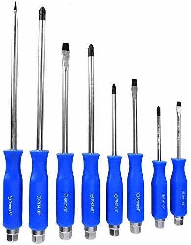 VCT 8pc Piece Hammer Head Screwdriver Commercial Grade Set Magnetic Tip - Image 5