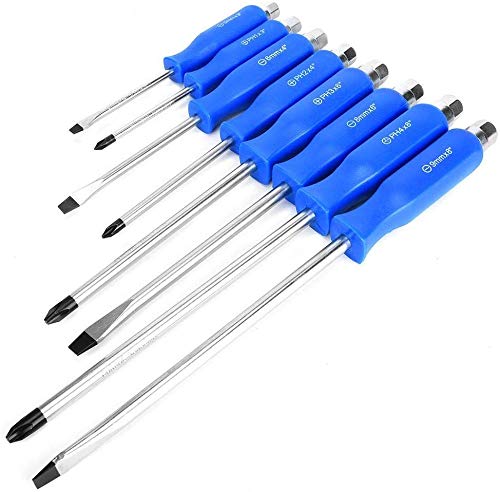 VCT 8pc Piece Hammer Head Screwdriver Commercial Grade Set Magnetic Tip - Image 3