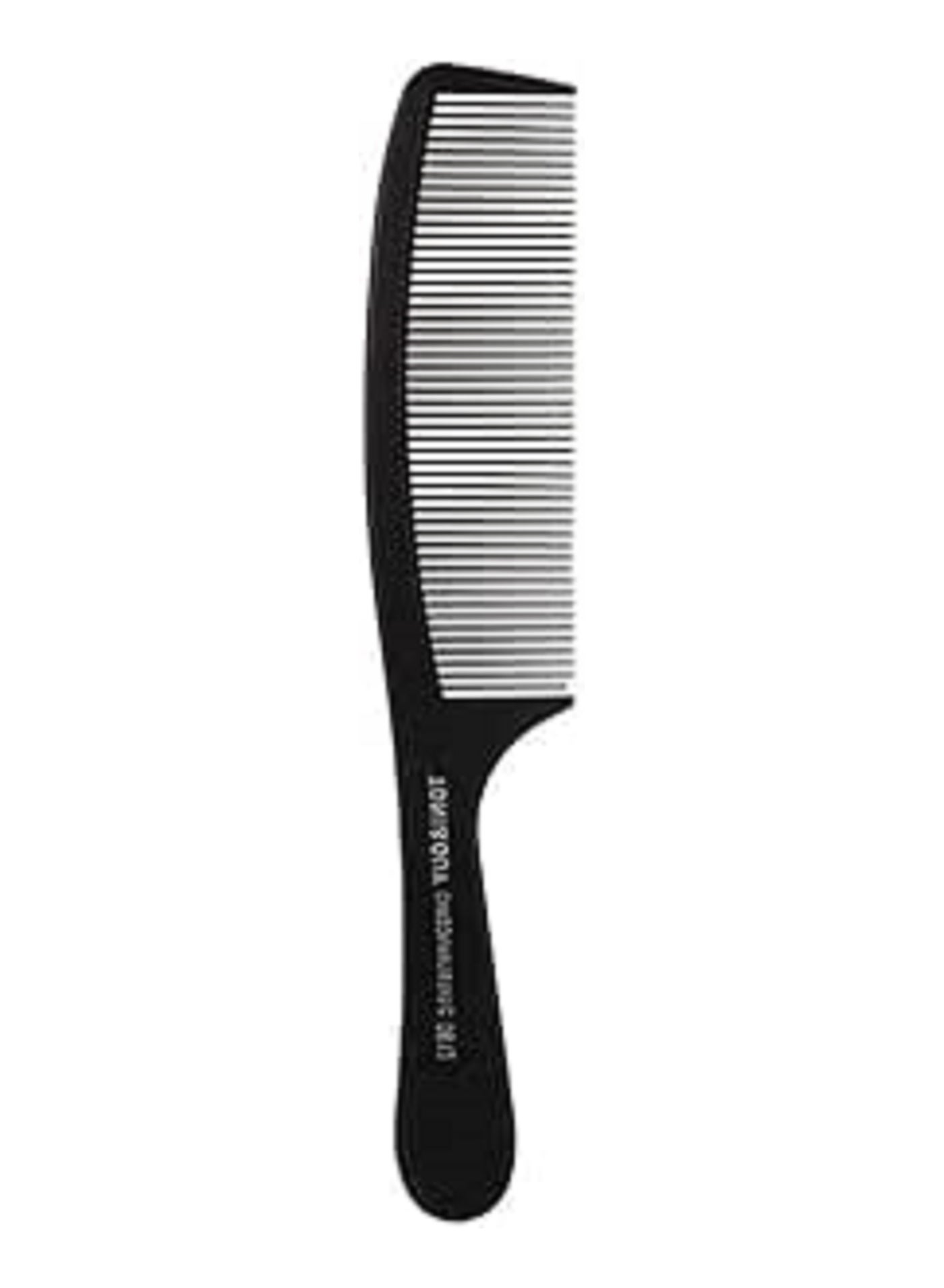 Professional Heat Resistant Detangling Hair Comb - Black