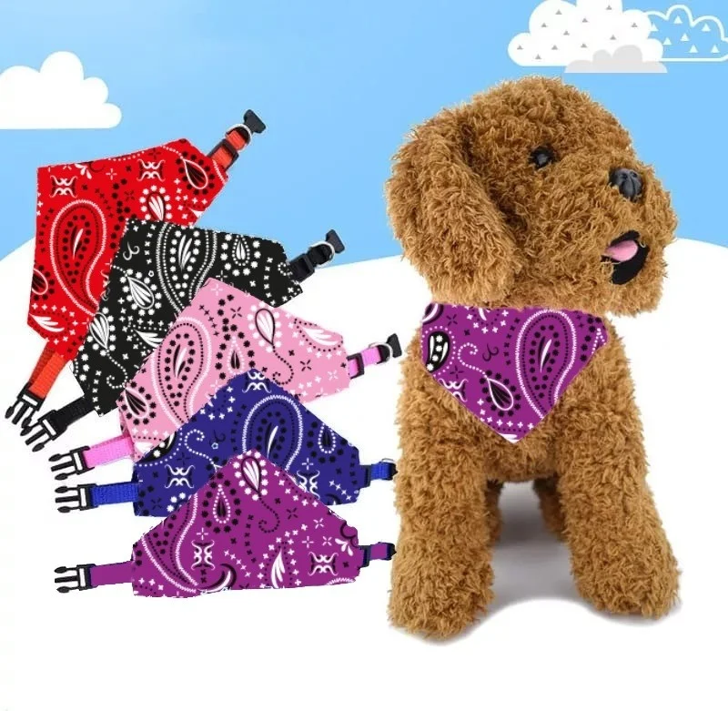 Tineke Pet Dog Collar Collar Bib Scarf No 350 Purple