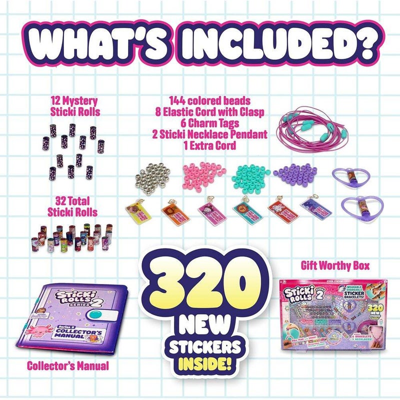 Sticki Rolls Series 2 Sticki Station Ultimate DIY Sticker Jewellery Kit - Image 3