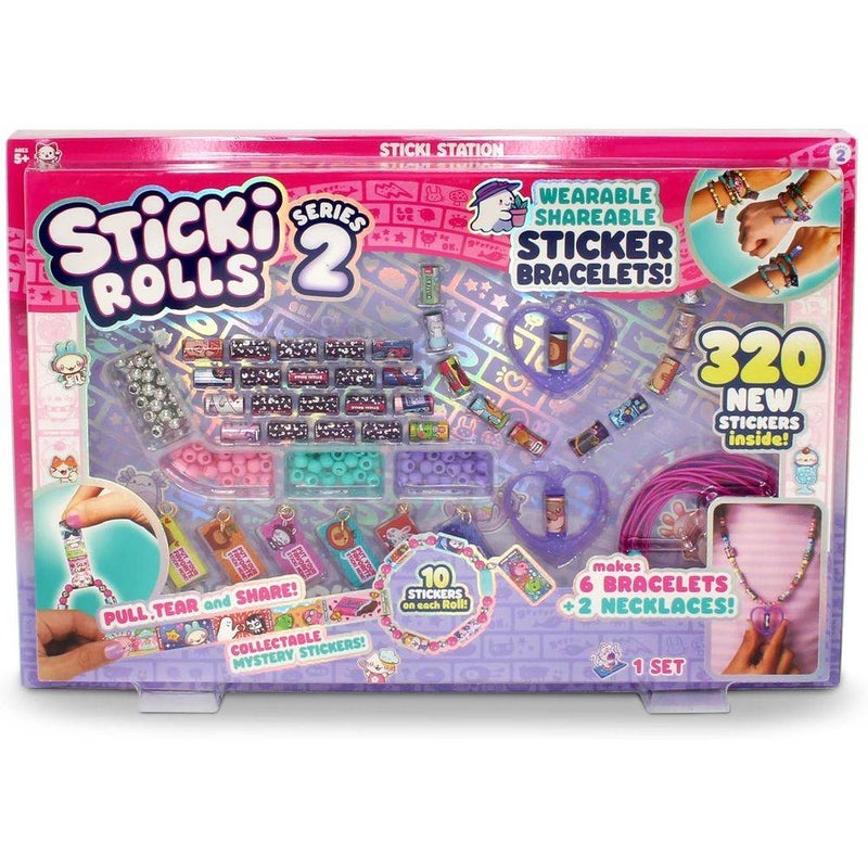 Sticki Rolls Series 2 Sticki Station Ultimate DIY Sticker Jewellery Kit - Image 1