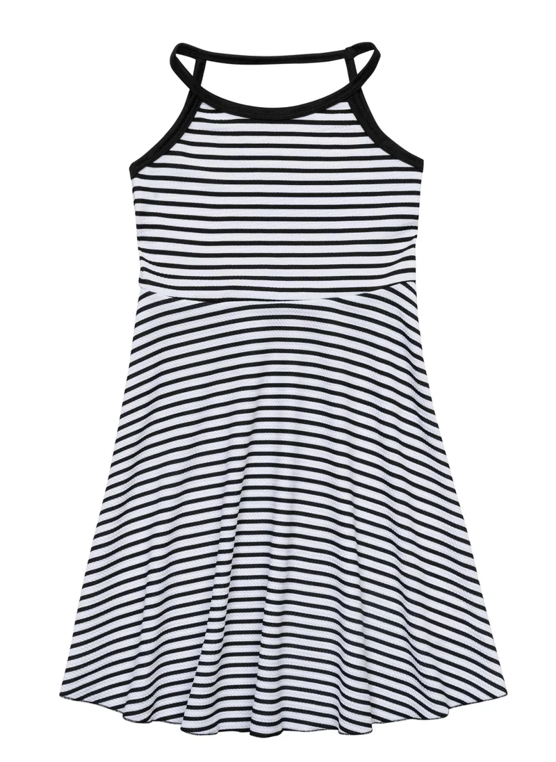 مينوتي Teen Girls Summer Striped Dress