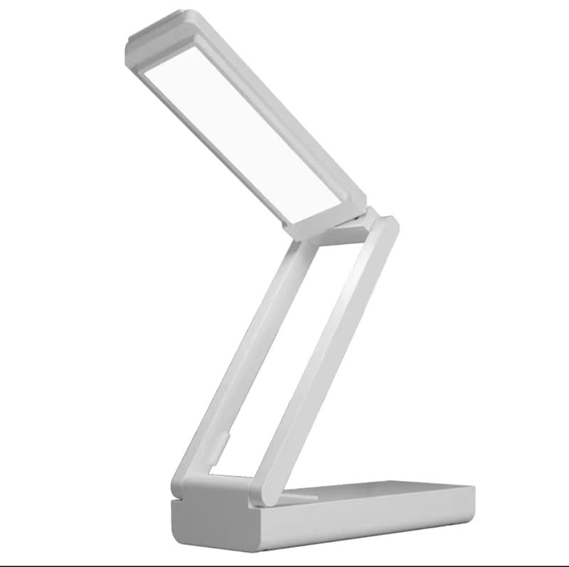 Dayalu Plastic LED Desk Reading Lamp for Office Home Table PC Work Light with USB Port 3 Colour Stepless Dimming Touch Control LED Lamp, Studying/Bedroom/Travel, Eye Caring Desk Light, White - Image 2