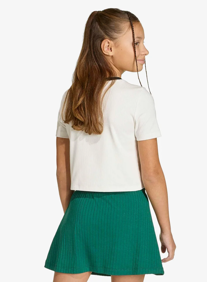 اديداس اوريجينالز تي شيرت ضيق مضلع قصير