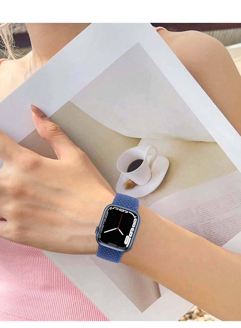 انفوسن مضفر النساء الرجال استبدال العصابات مطاط مرونة الرياضة معصمه حزام متوافق مع أبل ووتش INFOSUN - Image 5