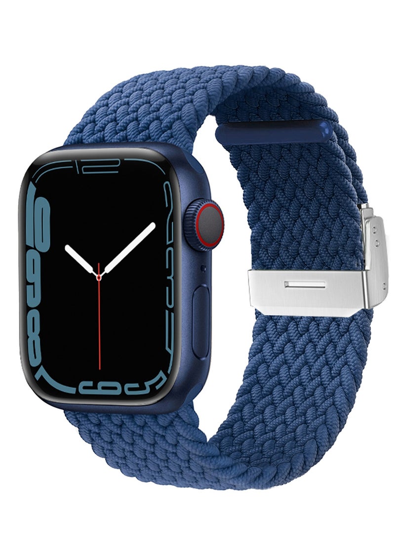 انفوسن مضفر النساء الرجال استبدال العصابات مطاط مرونة الرياضة معصمه حزام متوافق مع أبل ووتش INFOSUN - Image 1