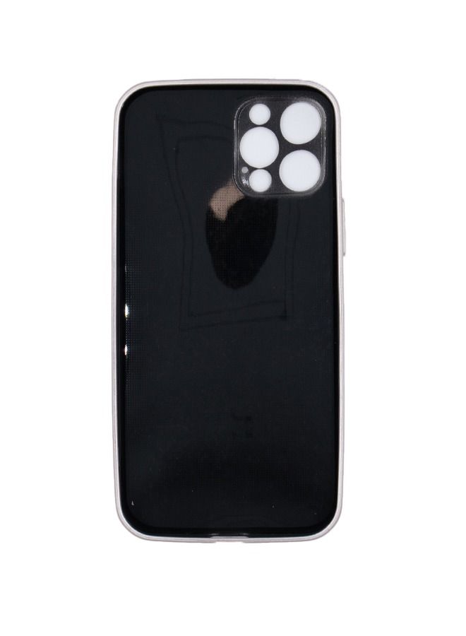 Protective Soft Carbon Fibre Case for Apple iPhone 12 Pro- Gold