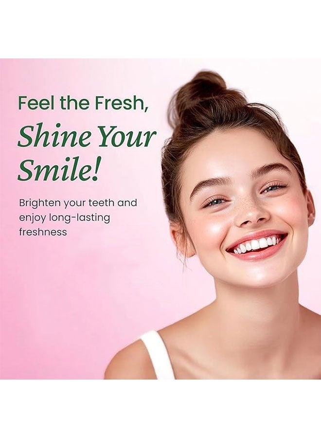 Euthymol Original Toothpaste 75ml, 9.6X Whiter Teeth with Whitening Double Action, Stain Removal and Long Lasting Freshness for Sensitive Gum and Teeth, Breath Fresh and Cavity Prevention, Whitening Toothpaste - Image 5
