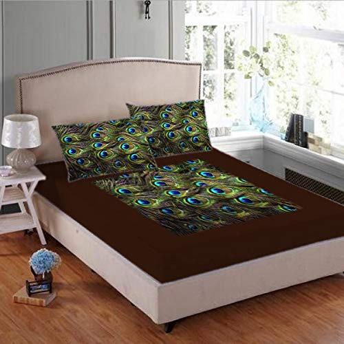 Laying Style Laying Style Super Soft Touch Velvet Digital Print King Size Double Bedsheet Size 95 x 105 inch 