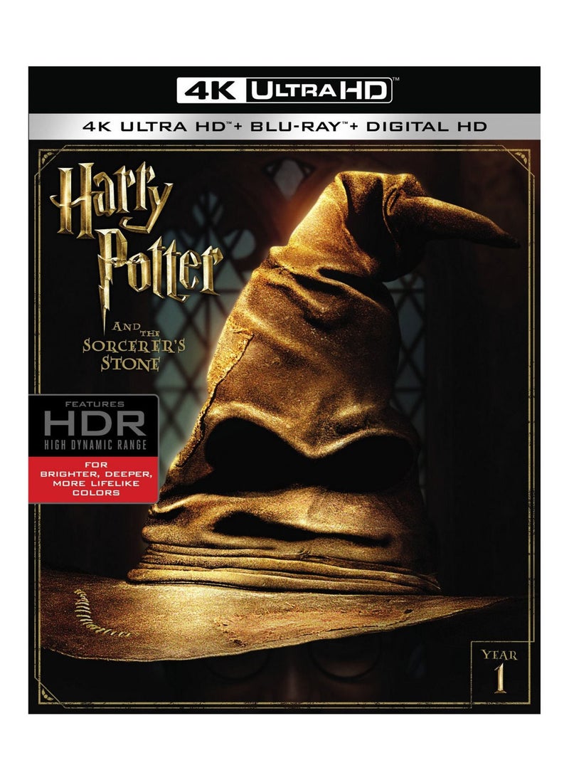null - Harry Potter And The Philosophers Stone - 4K Ultra HD + Blu-ray - Arabic Subtitle Included - Image 1