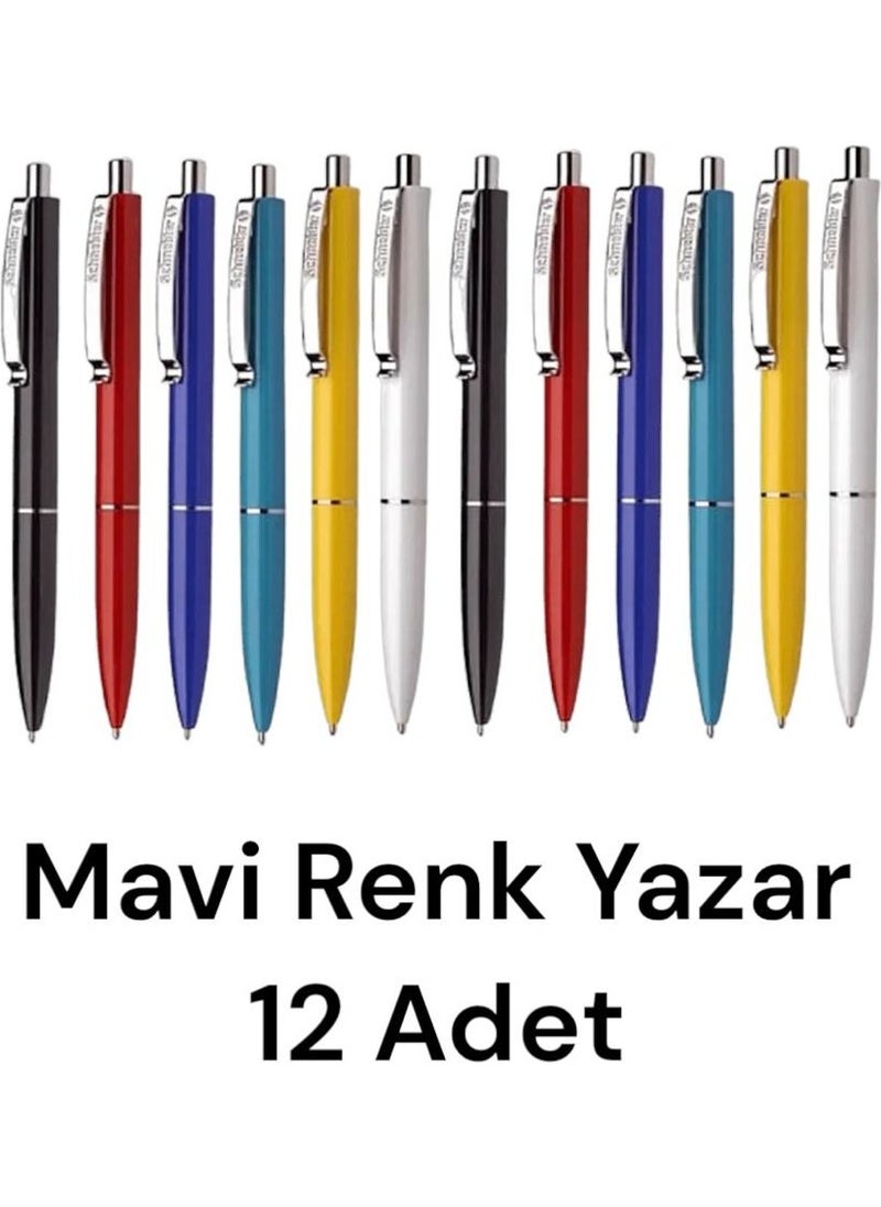 K15 Ballpoint Pen Set of 12 Blue Ink - pzsku/Z187C3E4BC26BC70410B0Z/45/_/1726662392/ea252746-3892-4630-a21d-28cb64ed7105