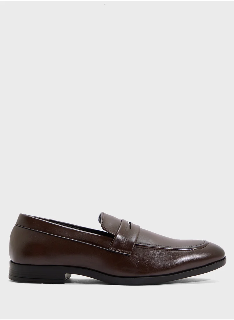 Robert Wood Saddle Detail Classic Formal Slip Ons