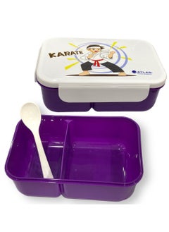 ATLAS 2-Compartment Lunch Box Multicolour 