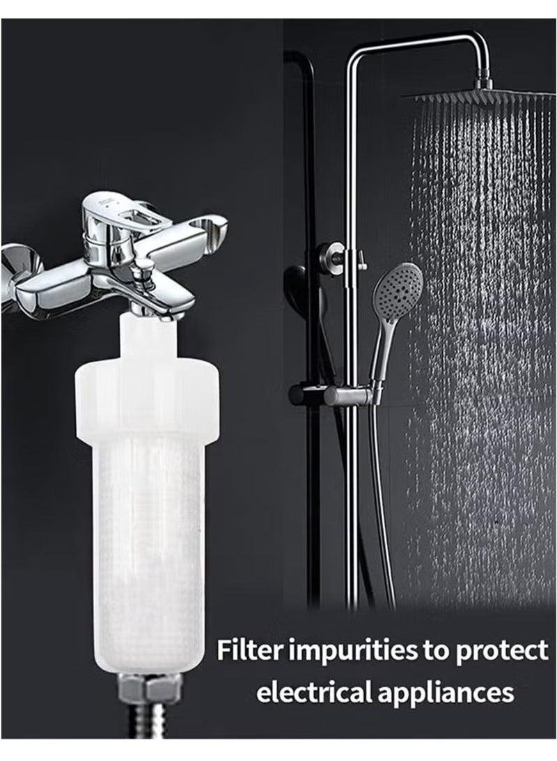 Integrated Household Pre-Filter PP Cotton Filter, Washing Machine, Water Heater, Shower Rain Flower Filter, Pre-Filter(Filter + 2 chlorine removal filters) - Image 2