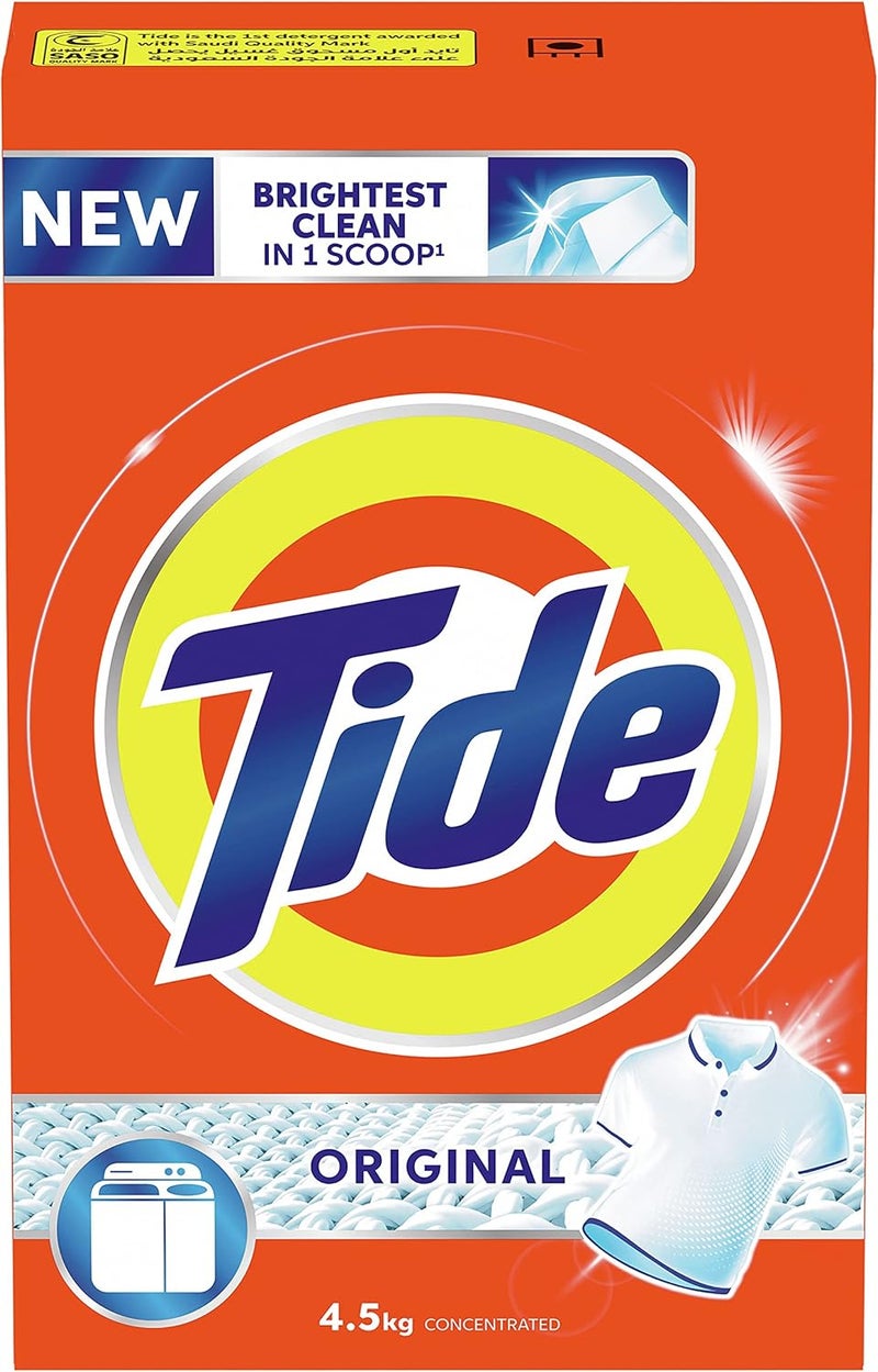Tide Laundry Powder Detergent Original Scent 4.5 kg - Image 1