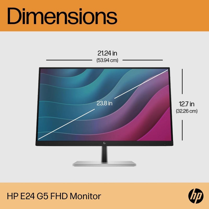 Hp E24 G5 23.8-Inch Full HD Monitor - Image 4