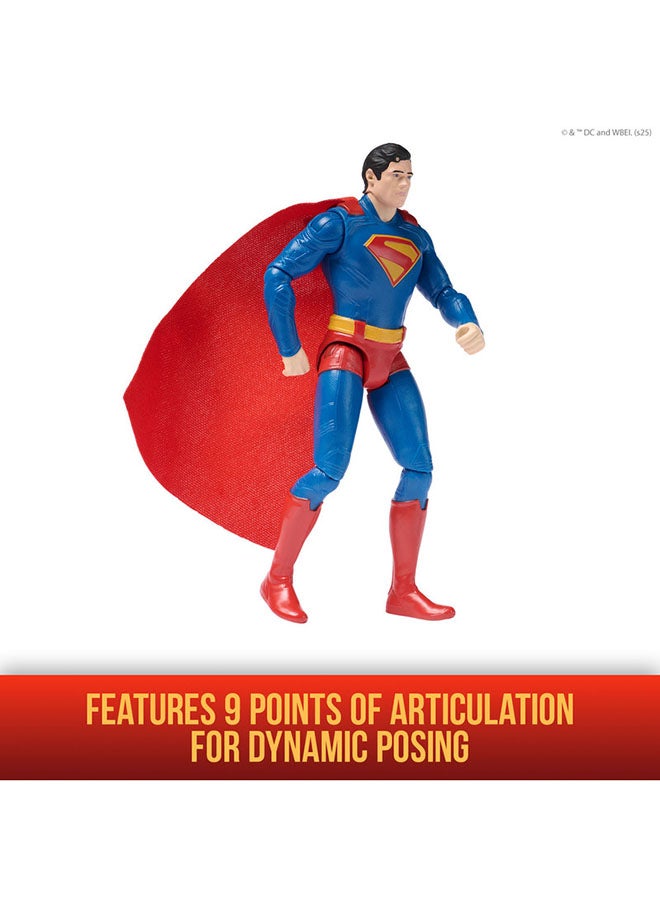DC Superman 6-Inch Action Figure, Authentic Superman Movie Styling, Super Heroes Kids Toys For Boys and Girls Ages 4 and Up - Image 3
