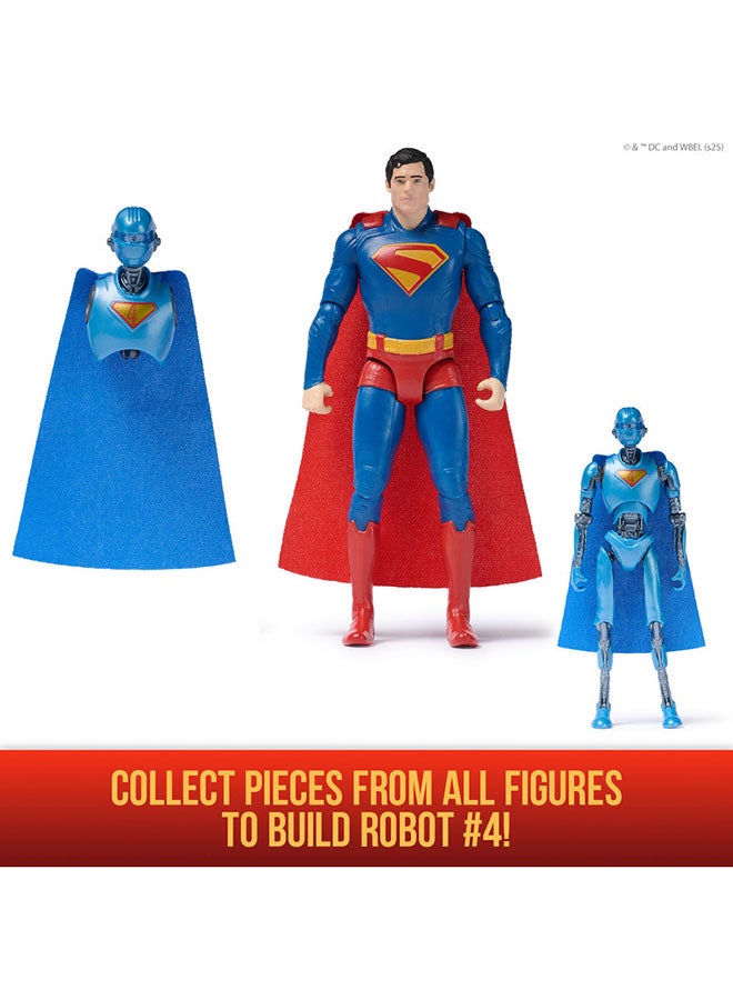 DC Superman 6-Inch Action Figure, Authentic Superman Movie Styling, Super Heroes Kids Toys For Boys and Girls Ages 4 and Up - Image 2
