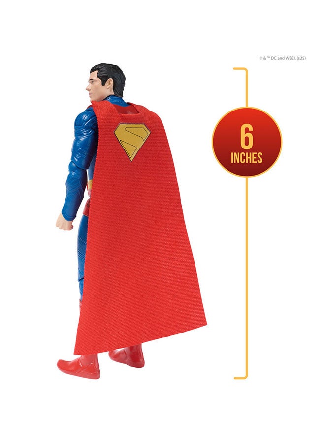 DC Superman 6-Inch Action Figure, Authentic Superman Movie Styling, Super Heroes Kids Toys For Boys and Girls Ages 4 and Up - Image 4