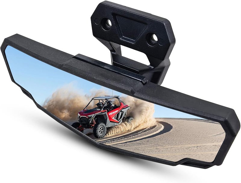 A & UTV PRO Center Rear View Mirror for Polaris RZR XP 1000/ RZR Pro XP/ Turbo R (2020-2023) - Image 1