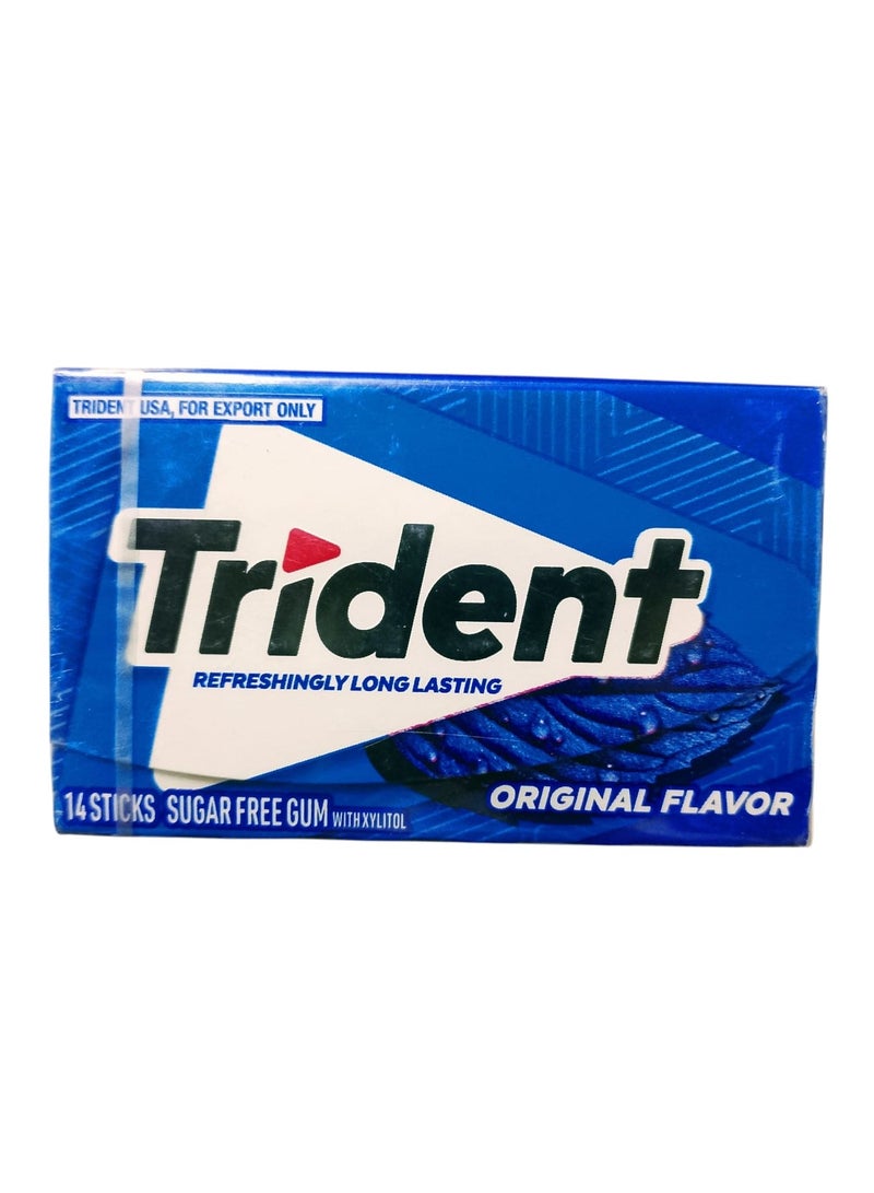 Trident Original Suger Free Gum 14s