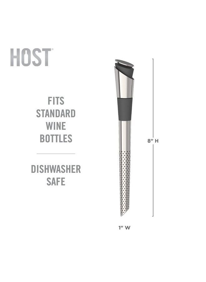 Host Filter Wine Pour Spout By Host Multicolor 8"  - Image 4