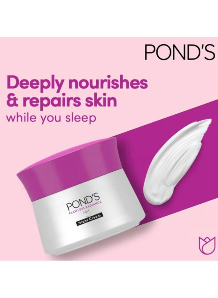 Pond's Flawless Radiance Day and Night Cream Fade Dark Marks For Even-Toned Skin 50g X 2 - Image 4