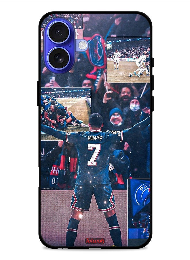 Tolwak Apple iPhone 16 Protective Case Cover Mbappy - Image 1
