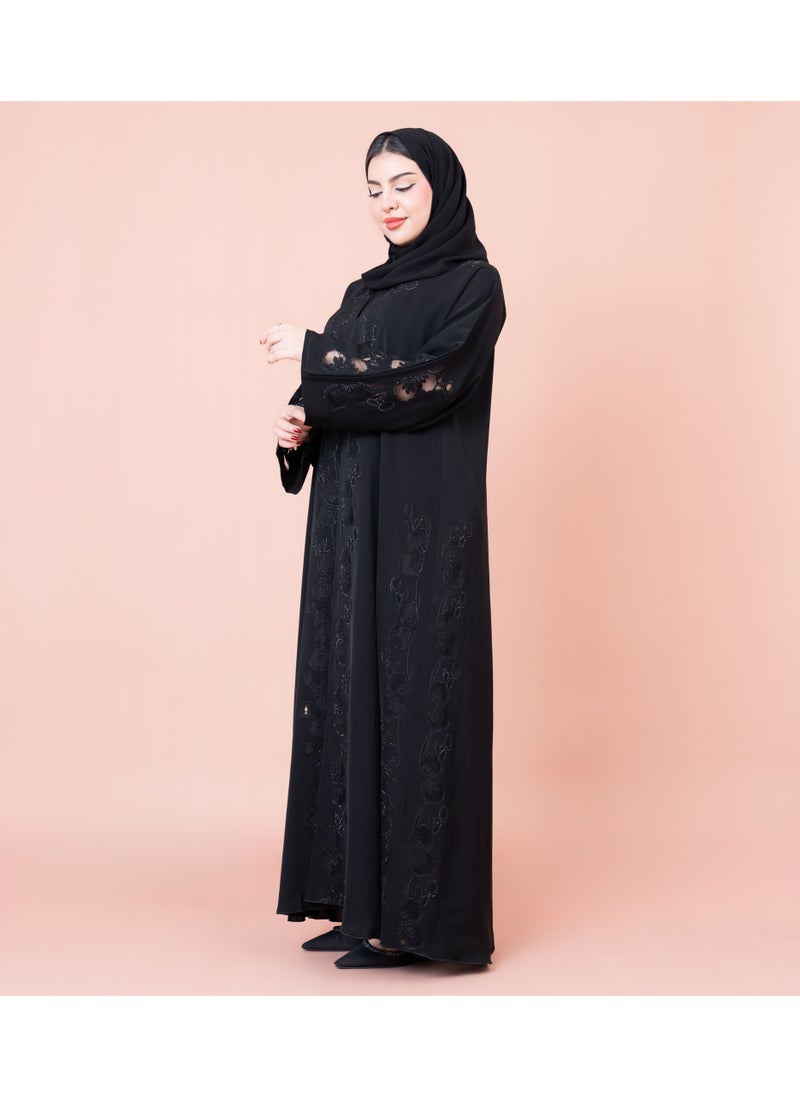 IKKXA Luxury Design Embroidered Abaya  - Image 3