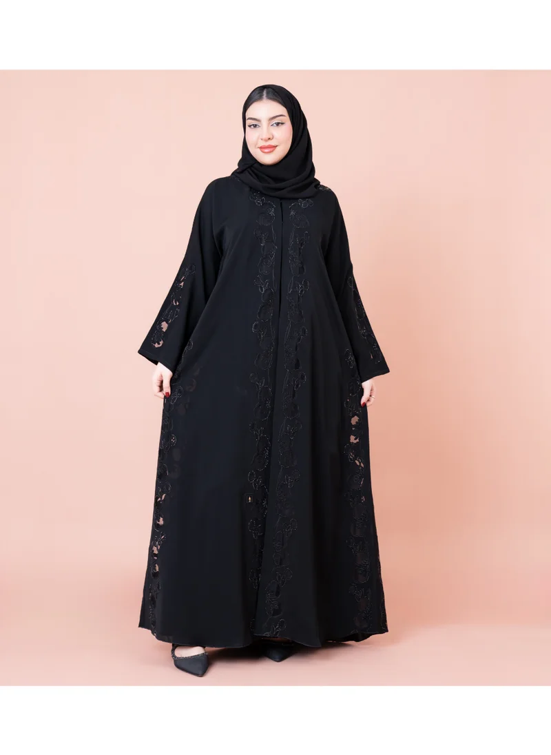 IKKXA Luxury Design Embroidered Abaya
