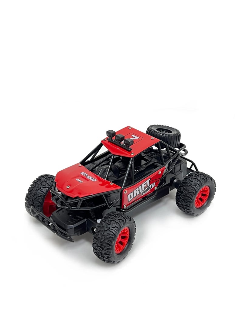 Toyland سيارات الانجراف RC القابلة لإعادة الشحن بمقياس 1:18، 4WD 2.4 جيجا هرتز لجميع التضاريس لعبة كهربائية مصنوعة من خليط معدني للطرق الوعرة Rc وحش التسلق الزاحف شاحنة للأطفال  - Image 5