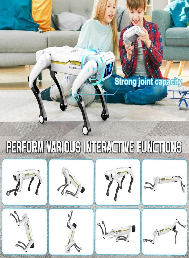 Samtop Robot Dog Remote Controlled Toy for Children 3-12 Years, Intelligent Robot Dog Supports App Control, Can Programming, Dance, Music and Interact - Image 4