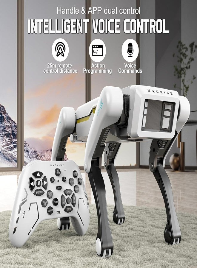 Samtop Robot Dog Remote Controlled Toy for Children 3-12 Years, Intelligent Robot Dog Supports App Control, Can Programming, Dance, Music and Interact - Image 5