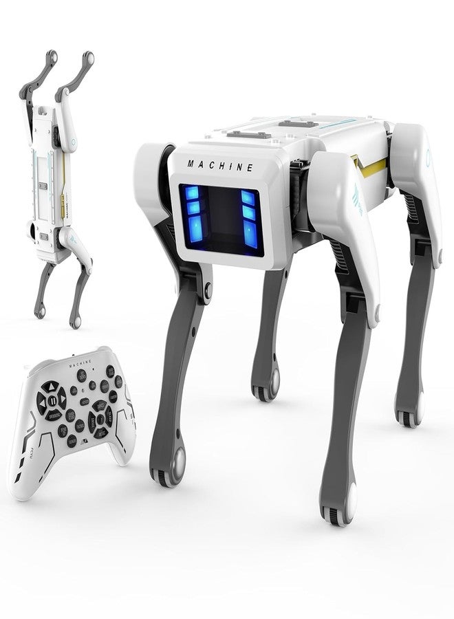 Samtop Robot Dog Remote Controlled Toy for Children 3-12 Years, Intelligent Robot Dog Supports App Control, Can Programming, Dance, Music and Interact - Image 1