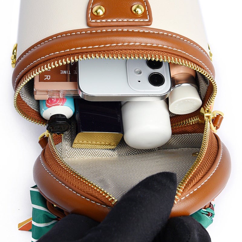 Women's Fashion Bucket Bag Shoulder Crossbody - Image 4
