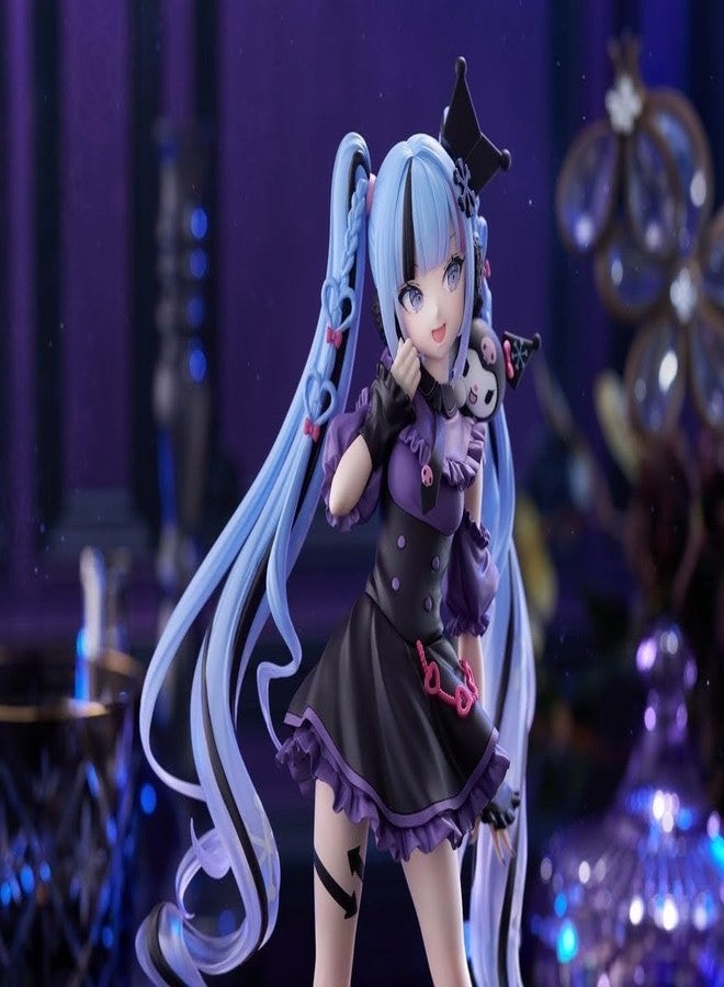 Furyu Hatsune Miku Figure, Yuki Miku x Kromi, Trio-Try-iT Figure, Size: Approx. 7.5 inches (19 cm) - Image 3