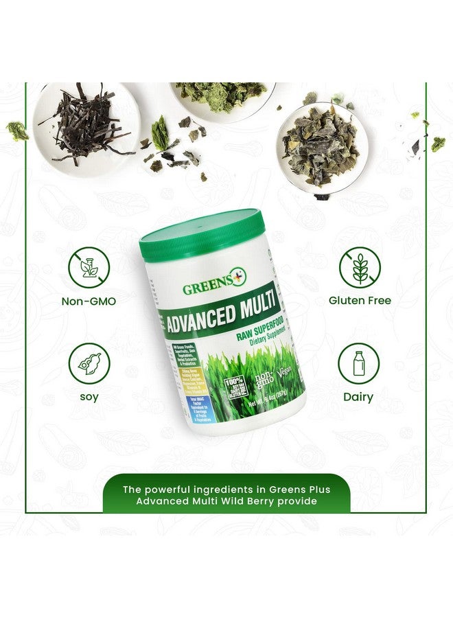 Greens+ Advanced Multi Raw Superfood ; Essential Blend Of Raw Foods Superfruits And Sea Vegetables Powder ; Vegan ; Dietary Supplement ; Non Gmo Soy Dairy & Glutenfree ; Size 9.4Oz - Image 3