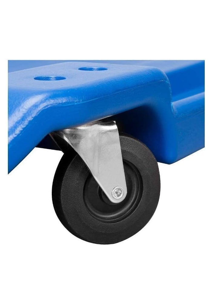 H.T.E Heavy-Duty Plastic Garage Creeper – 40 Inch Mechanic Rolling Creeper with 6 Casters - Image 5