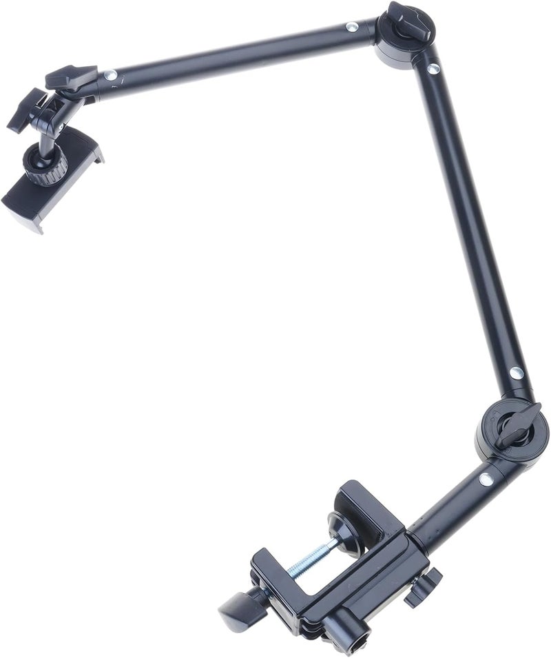 Foldable Tablet Stand Mount Adjustable Flexible Holder with 360 Degree Rotation for Cellphone Long Arm Phone Stand with Clamp - Image 1