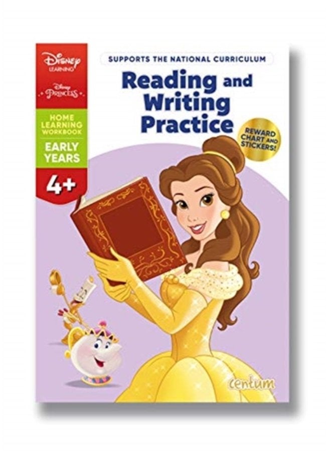 Princess Belle Reading Writing 4 - Paperback
