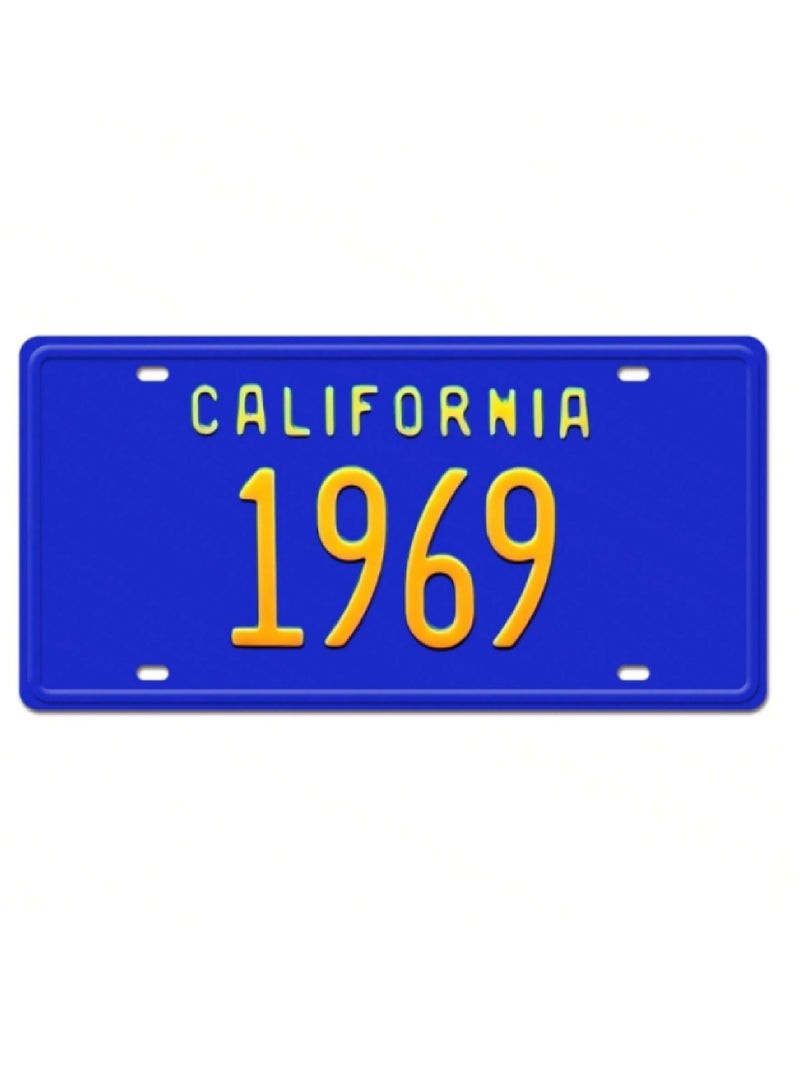 971ميديا لافتة كاليفورنيا المعدنية للسيارات وغرف المعيشة - Image 1