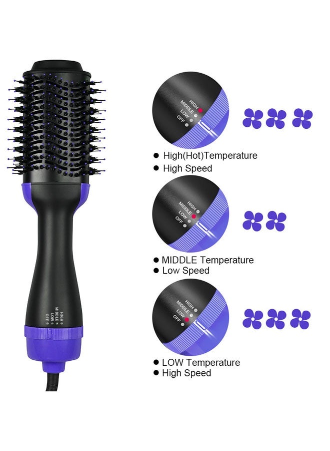 Professional Hair Dryer Brush and Hot Dryer Electric Comb One Step Hair Dryer Fast Hair Straightener 3 in 1 Design - Image 4