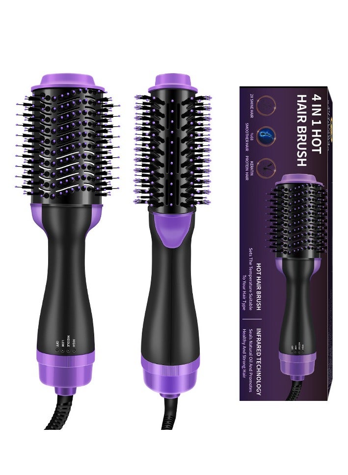 Professional Hair Dryer Brush and Hot Dryer Electric Comb One Step Hair Dryer Fast Hair Straightener 3 in 1 Design - Image 2