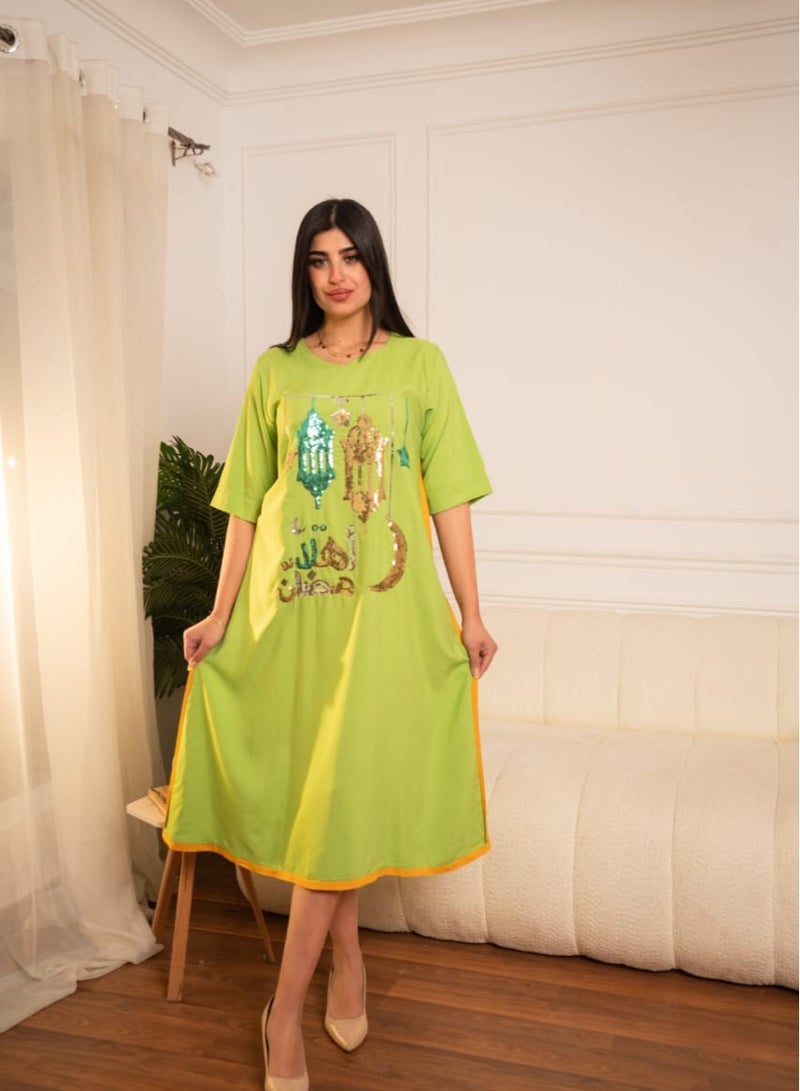 Brides Midi jalabiya Ahla Ramadan A462 - Image 2