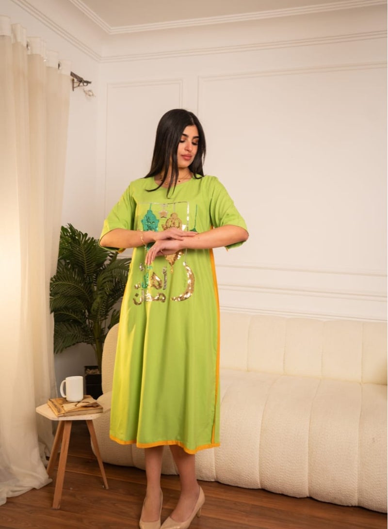 Brides Midi jalabiya Ahla Ramadan A462 - Image 3