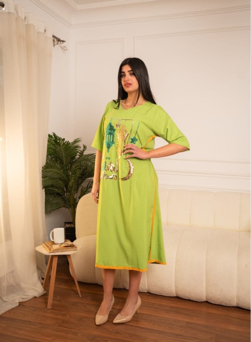 Brides Midi jalabiya Ahla Ramadan A462 - Image 4